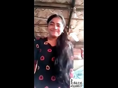 Desi village Indian Girlfreind flashing boobs and pussy for boyfriend