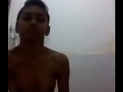 Horny Indian Honey Enjoying Shower Naked - Indian Porn