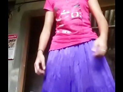 Desi female showing all