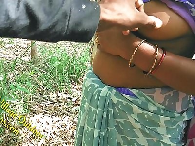 Indian Desi Village Aunty Getting Porked Outdoor