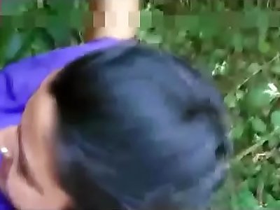 Desi slut exposed and fucked in woods by customer clip