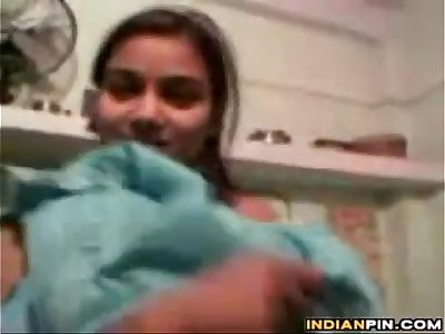 Indian Teen Female Teasing Her Nude Body