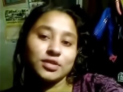 desi bengali student dirty talk and self made boobs expose for lover