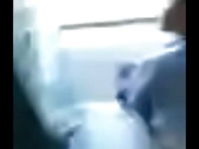 Desi village couples fucked in train wc