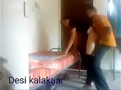 Hindi boy fucked lady in his house and someone record their fucking video mms
